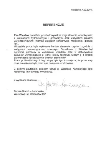 Skan rekomendacji wspólnoty ul. Obrońców 38